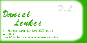 daniel lenkei business card